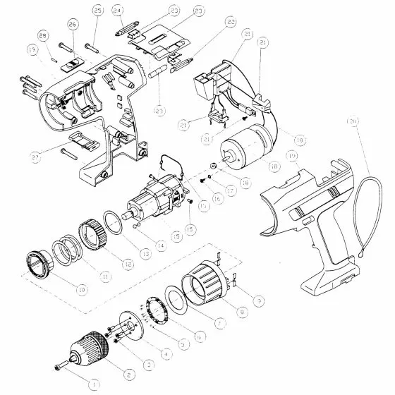 Ryobi T144 Spare Parts List Type: 1000021195